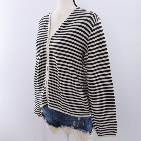 Vintage | LL Bean V Neck Cardigan Sweater Small - Picture 1 of 5